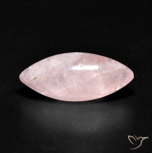 4.03ct Naturel Rose Morganite, Marquise, Translucide