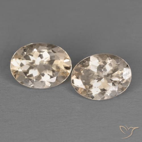 2.15ctw Naturel Rose moyen Morganite, ovale, VS