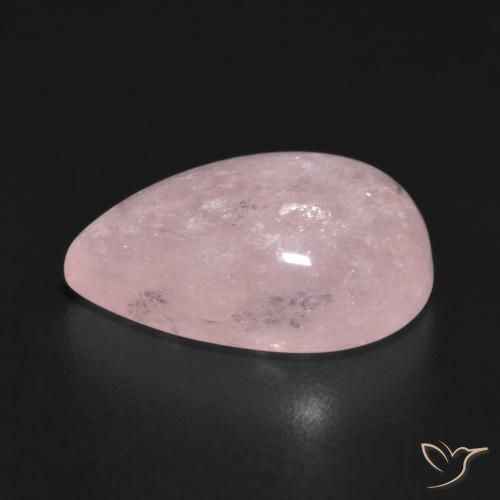 Morganite Rose clair naturelle En forme de poire, 8.26 ct, Translucide