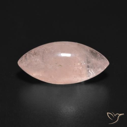 3.51ct Naturel Rose moyen Morganite, Marquise, Translucide