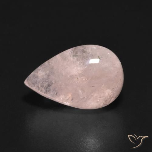 Morganite Rose clair naturelle En forme de poire, 2.43 ct, Translucide