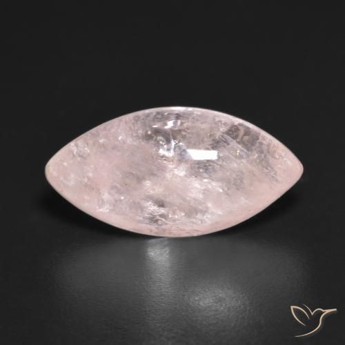 4.44ct Naturel Rose clair Morganite, Marquise, Transparent
