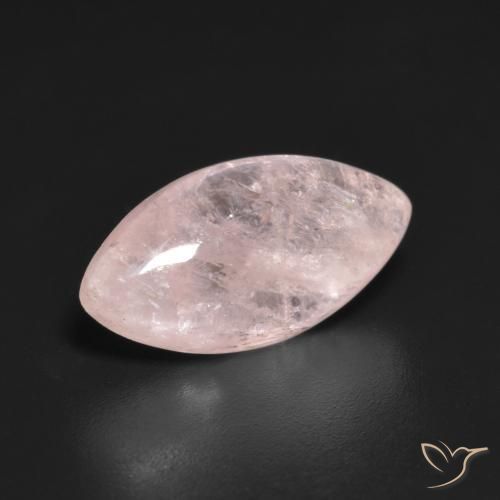 Morganite Rose clair naturelle Marquise, 4.44 ct, Transparent