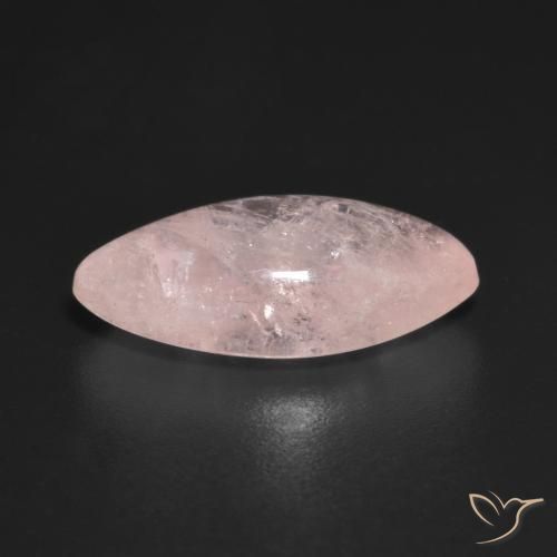 Morganite Rose clair naturelle Marquise, 4.44 ct, Transparent