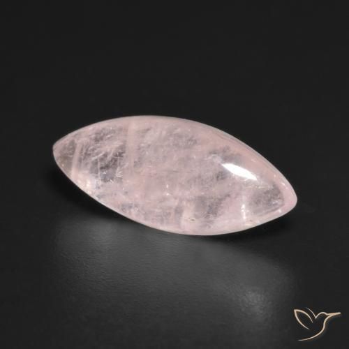 Morganite Rose léger naturelle Marquise, 3.53 ct, Transparent