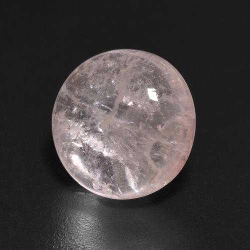 Morganite Flamant rose naturelle Coupe roude, 2.72 ct, Transparent