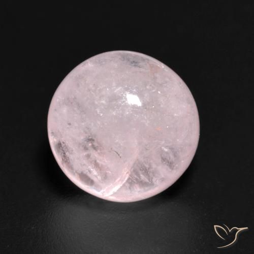 3.36ct Naturel Rose Morganite, Tour, Translucide, Photo A