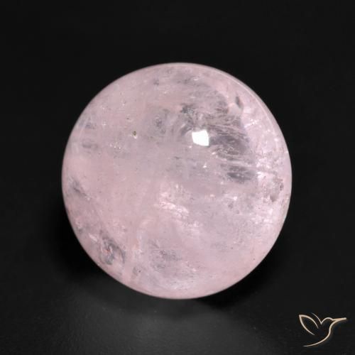 Morganite Rose pêche léger naturelle Tour, 7.24 ct, Translucide