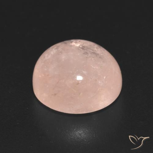 Morganite Saumon Rose naturelle Tour, 3.11 ct, Translucide