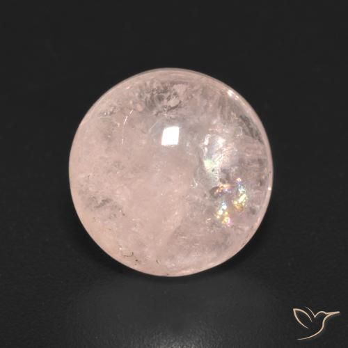 2.80ct Naturel Rose clair Morganite, Tour, Transparent