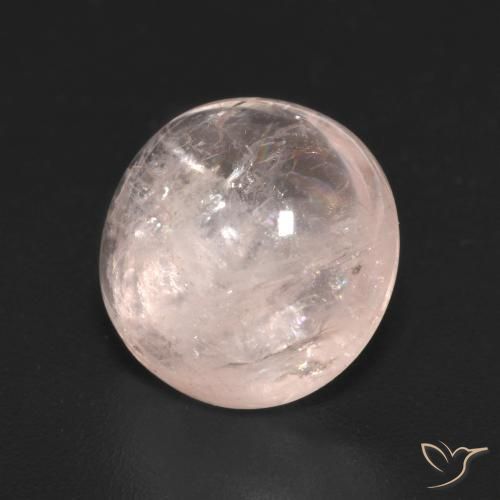 Morganite Rose corail naturelle Tour, 3.88 ct, Transparent