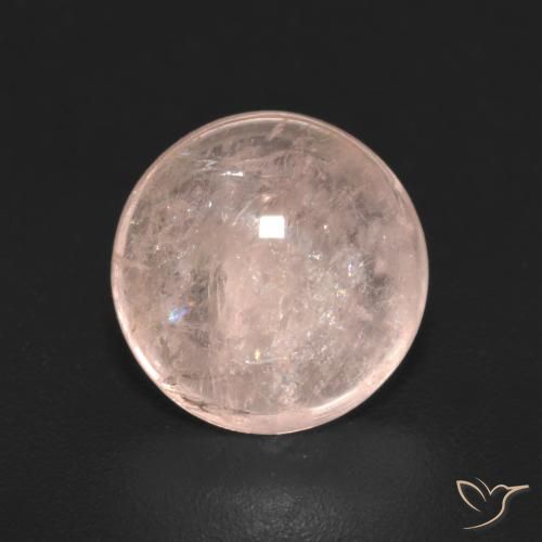 2.50ct Naturel Rose clair Morganite, Tour, Transparent