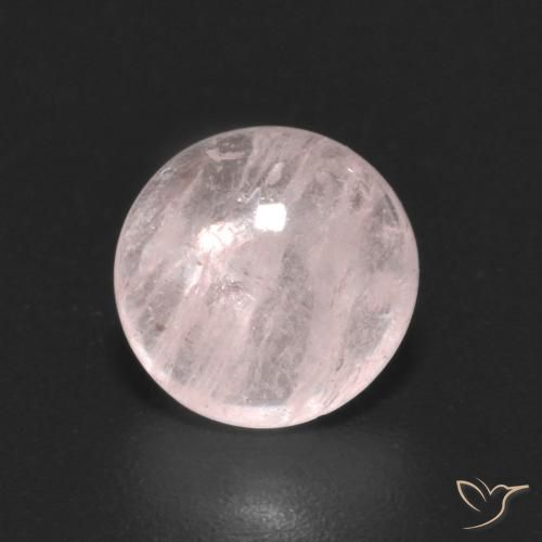 1.68ct Naturel Flamant rose Morganite, Tour, Transparent