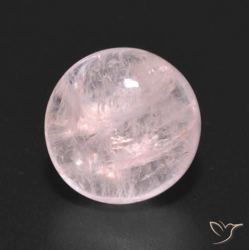 5.25ct Naturel Rose corail Morganite, Tour, Transparent
