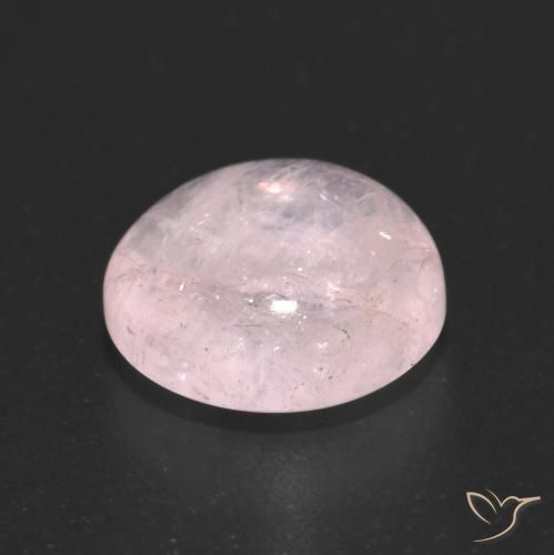 Morganite Rose corail naturelle Tour, 5.25 ct, Transparent