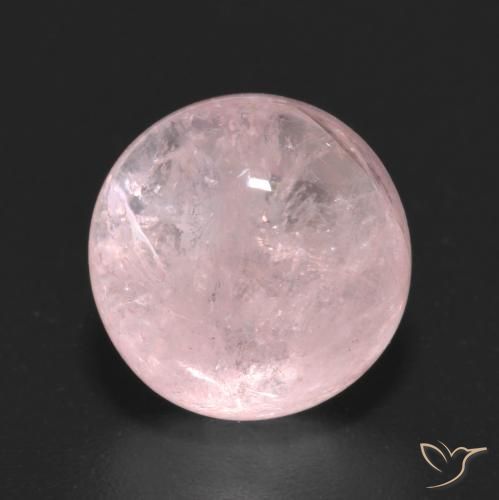 Morganite Rose corail naturelle Tour, 4.58 ct, Transparent