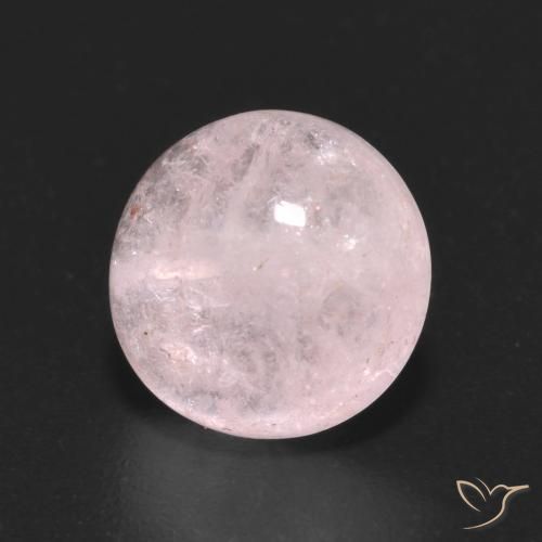 Morganite Rose corail naturelle Tour, 2.90 ct, Transparent