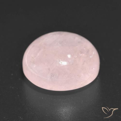 Morganite Rose pêche léger naturelle Tour, 7.34 ct, Translucide