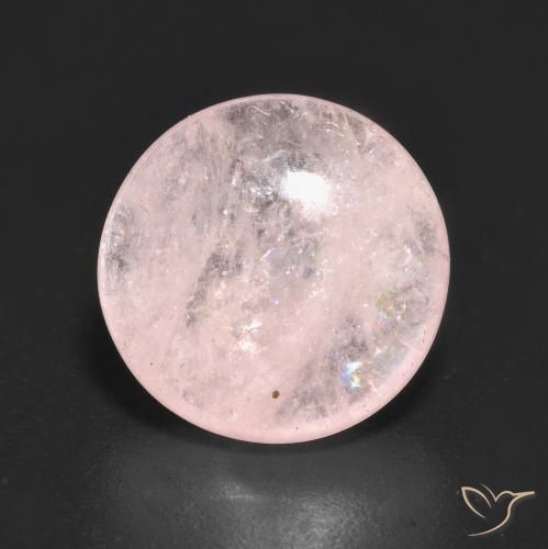 5.69ct Naturel Rose clair Morganite, Tour, Transparent