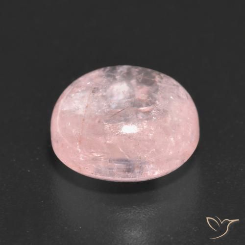 Morganite Rose corail léger naturelle Tour, 4.28 ct, Transparent