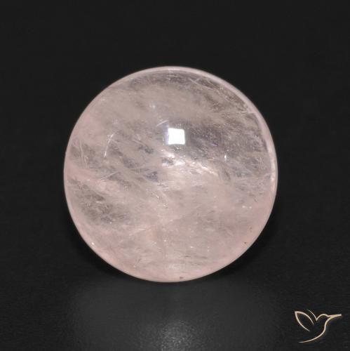 3.59ct Naturel Rose clair Morganite, Tour, Transparent