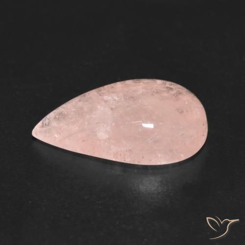 Morganite Rose moyen naturelle En forme de poire, 5.03 ct, Transparent