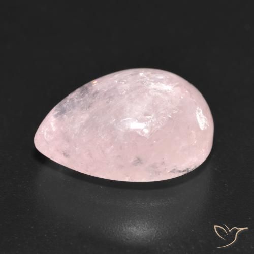 Morganite Rose clair naturelle En forme de poire, 10.51 ct, Translucide
