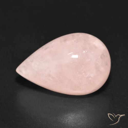 8.45ct Naturel Rose moyen Morganite, En forme de poire, Translucide
