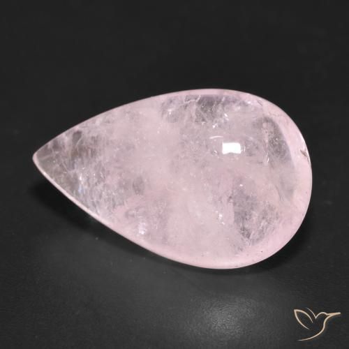 Morganite Rose naturelle En forme de poire, 10.80 ct, Translucide
