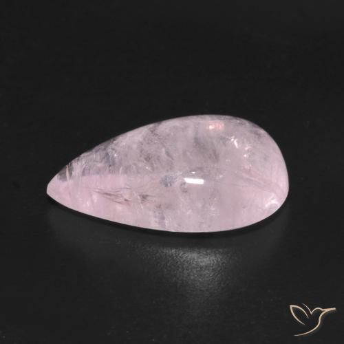 Morganite Rose moyen-léger naturelle En forme de poire, 4.55 ct, Transparent
