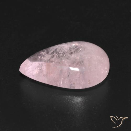 Morganite Rose naturelle En forme de poire, 4.45 ct, Transparent