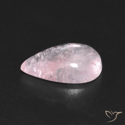 Morganite Rose clair naturelle En forme de poire, 2.26 ct, Transparent