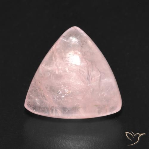 4.86ct Naturel Rose clair Morganite, Trillion, Transparent