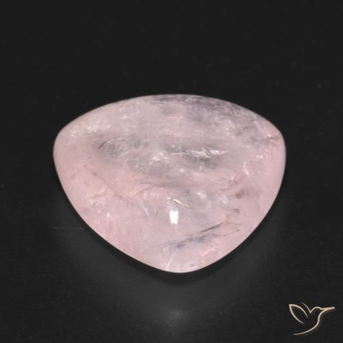 Morganite Rose moyen naturelle Trillion, 6.66 ct, Transparent