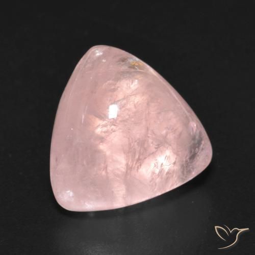 Morganite Rose moyen naturelle Trillion, 5.99 ct, Transparent