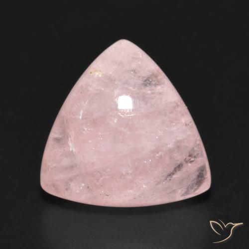 6.74ct Naturel Rose léger Morganite, Trillion, Translucide, Photo A