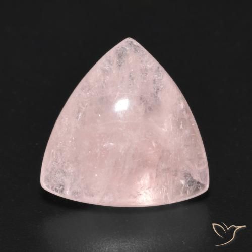4.90ct Naturel Rose clair Morganite, Trillion, Transparent