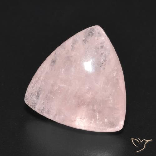 Morganite Rose clair naturelle Trillion, 4.90 ct, Transparent