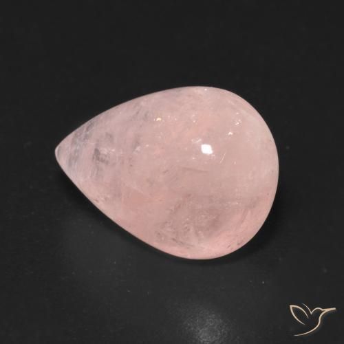 Morganite Ton rose naturelle En forme de poire, 5.81 ct, Transparent