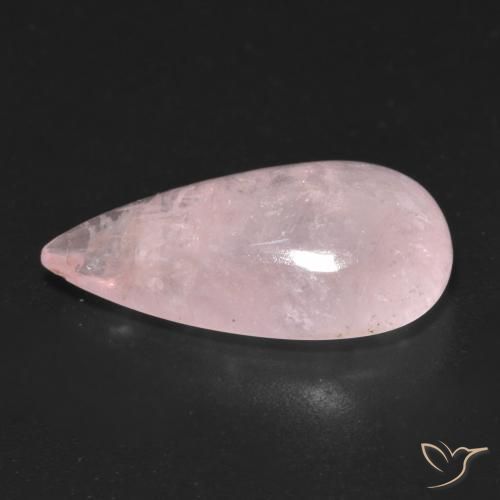 Morganite Rose naturelle En forme de poire, 9.32 ct, Transparent