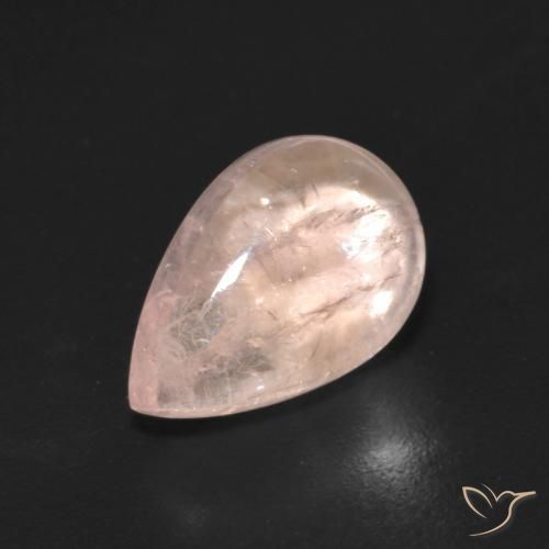 Morganite Rose moyen naturelle En forme de poire, 2.70 ct, Transparent