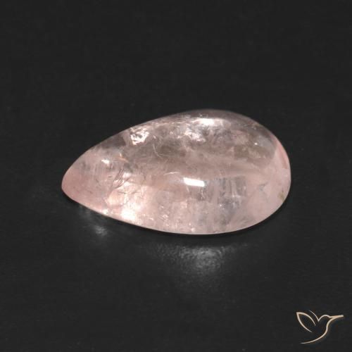 Morganite Rose moyen naturelle En forme de poire, 2.70 ct, Transparent