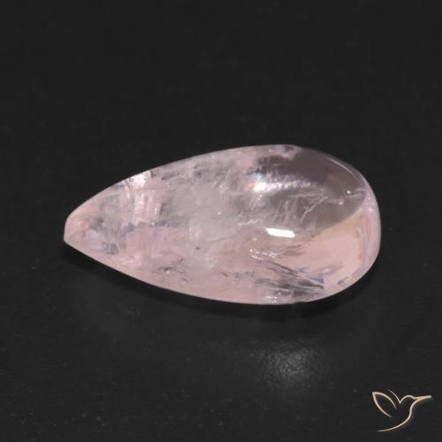 Morganite Rose naturelle En forme de poire, 5.30 ct, Transparent