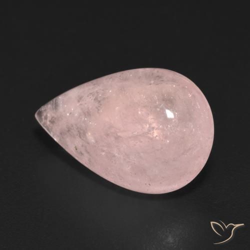 Morganite Rose clair naturelle En forme de poire, 7.23 ct, Transparent