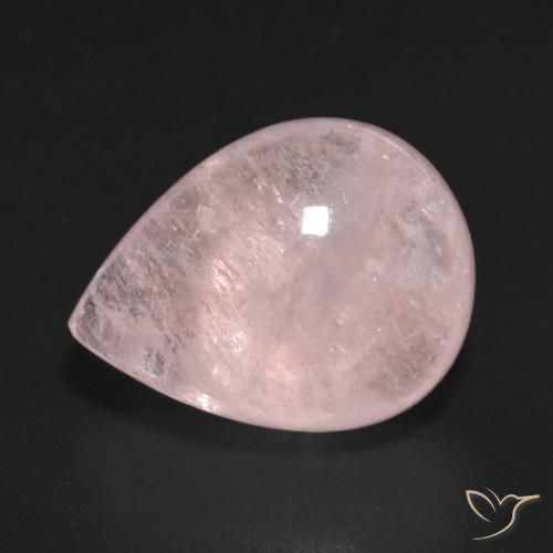 Morganite Rose clair naturelle En forme de poire, 10.00 ct, Transparent