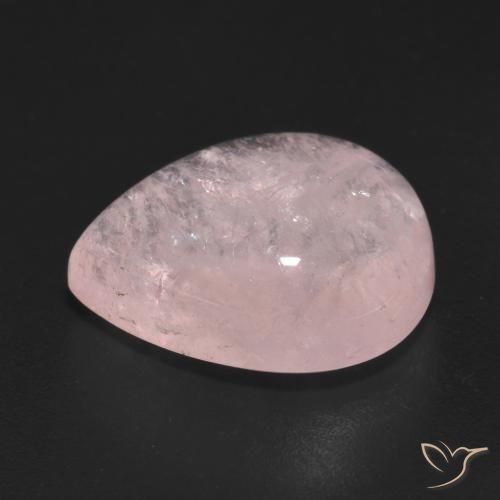 Morganite Rose clair naturelle En forme de poire, 10.00 ct, Transparent