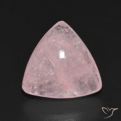 6.30ct Naturel Rose moyen Morganite, Trillion, Translucide