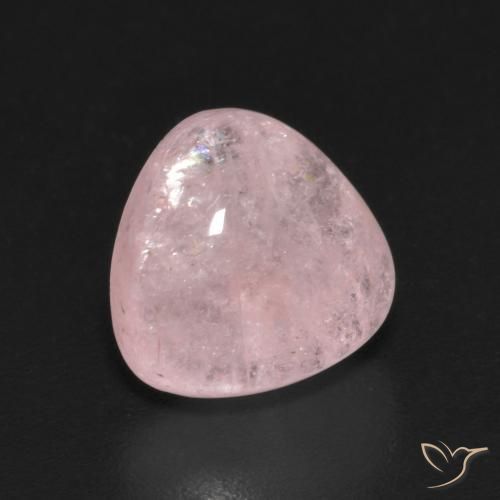 Morganite Rose vif naturelle Trillion, 2.89 ct, Transparent
