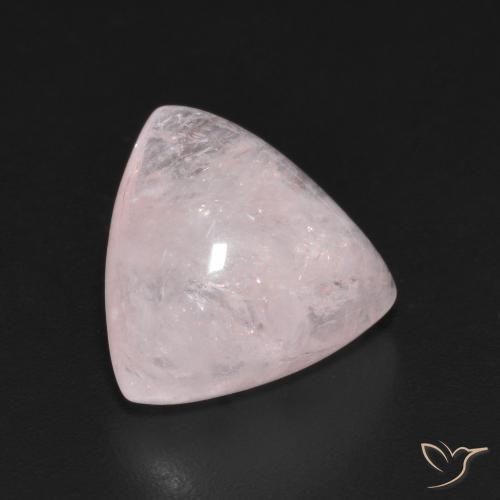 Morganite Rose très clair naturelle Trillion, 5.47 ct, Transparent