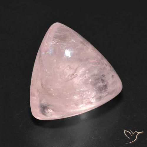 Morganite Rose naturelle Trillion, 7.14 ct, Transparent